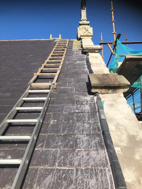 Church roof being repaired — photo 7