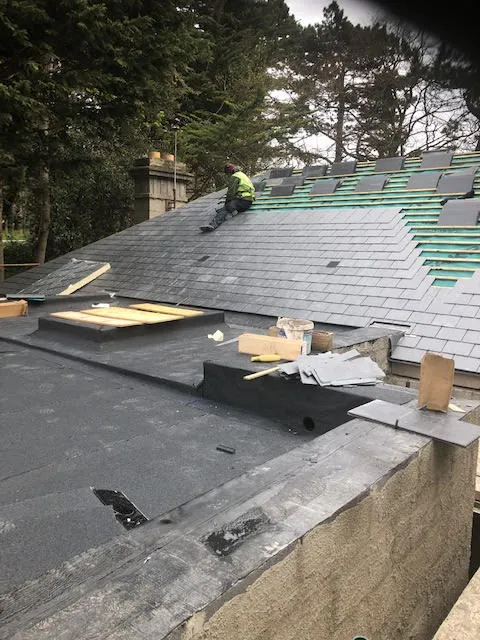 Roof in Dublin 9 being finished and images after it's finished — photo 1